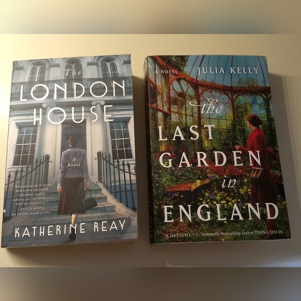 Two books of historical fiction: The Last Garden in England and The London House